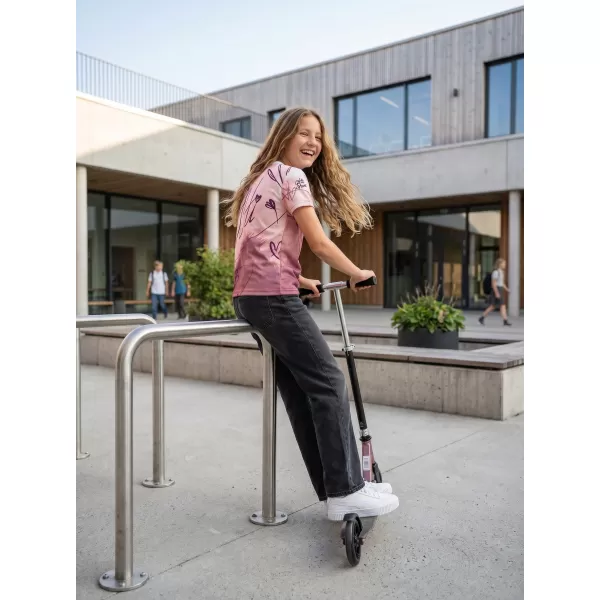  Dječja premium funkcionalna majica ALTISPORT VOJ/ALK083TR01 BIJELO RUŽIČASTO 