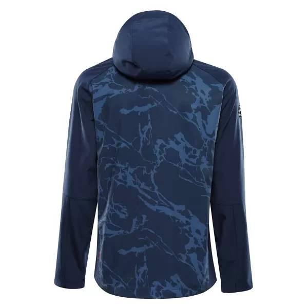  Muška softshell jakna ALPINE PRO HOOR TAMNOPLAVA 
