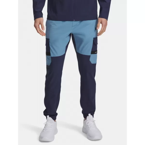  Muške sportske hlače UNDER ARMOUR UA TECH UTILITY WOVEN PANT 6004966-403 PLAVA 