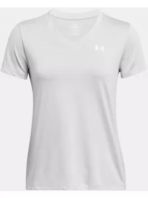 Ženska majica kratkih rukava UNDER ARMOUR TECH SSV- TWIST 1384227-014 SIVA