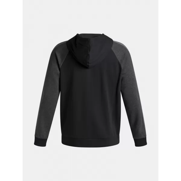  Muški sweatshirt UNDER ARMOUR RIVAL FLC CB HOOD CRNA 