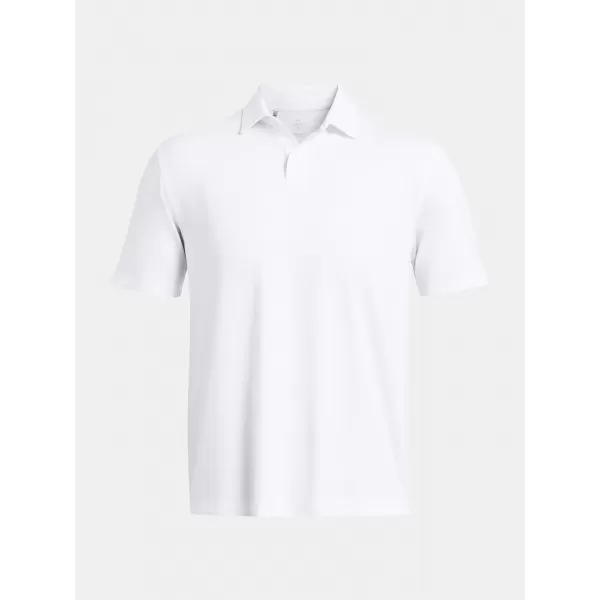  Muška majica kratkih rukava UNDER ARMOUR UA T2G POLO LB 1383255-100 BIJELA 