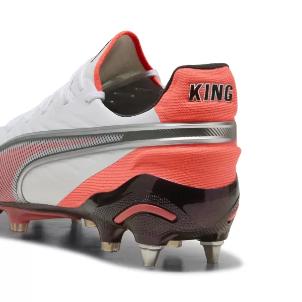  Muške nogometne čizme PUMA KING ULTIMATE MXSG 10881701 PUMA WHITE/PUMA SILVER 