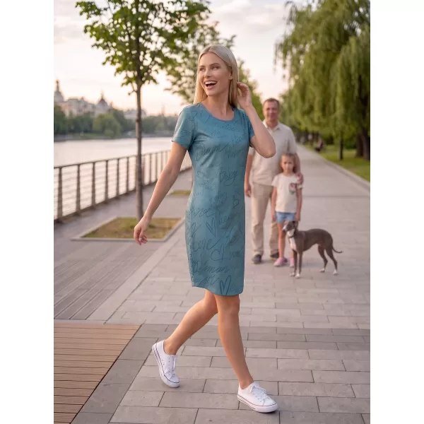  Ženska produžena premium majica ALTISPORT VOJ/ALW084SAT02 ZELENA 
