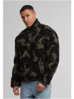 Muški sweatshirt URBAN CLASSICS TB8024 MASLINASTI KOVITLAC