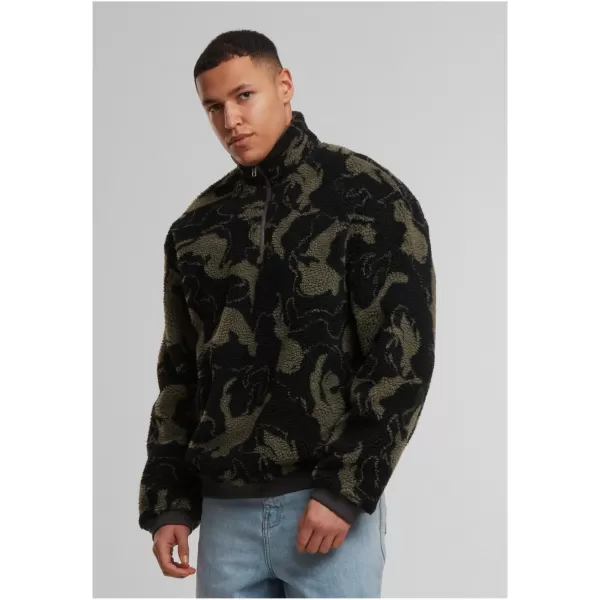  Muški sweatshirt URBAN CLASSICS TB8024 MASLINASTI KOVITLAC 