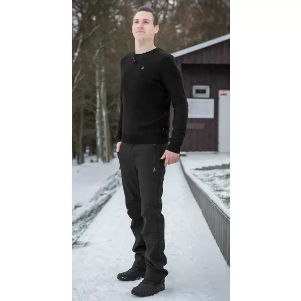  Muške softshell hlače ALTISPORT CORRON CRNA 