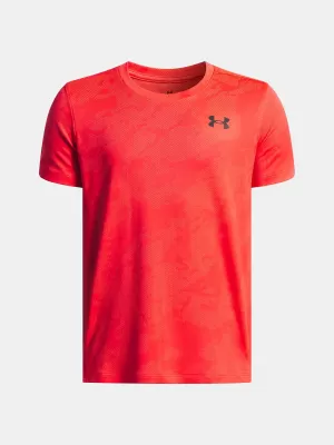 Majica za dječake UNDER ARMOUR UA TECH VENT JCQRD SS 1390019-713 CRVENA
