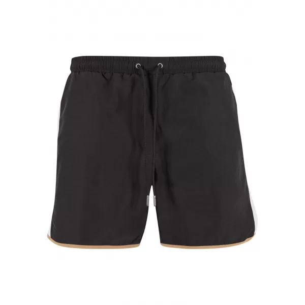  Muške kratke hlače za plivanje URBAN CLASSICS TB7348 CRNA 