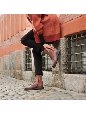 Ženske gležnjače GEOX SERILDA SVIJETLOSMEĐA