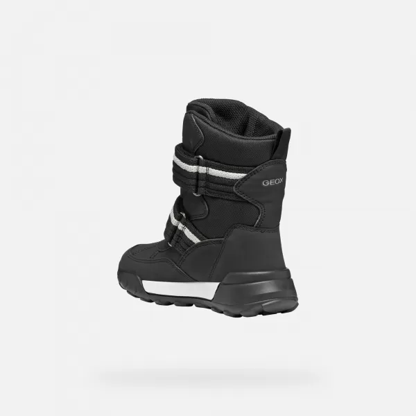  Gležnjače za dječake GEOX TREKKYUP ABX J56MBB050FUC9999 CRNA 