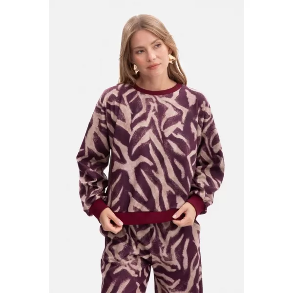  Ženski sweatshirt BEWEAR B303 LJUBIČASTA 