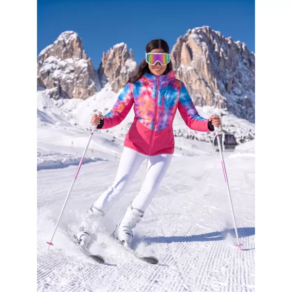 Ženska zimska jakna ALTISPORT GARDIN RUŽIČASTA 