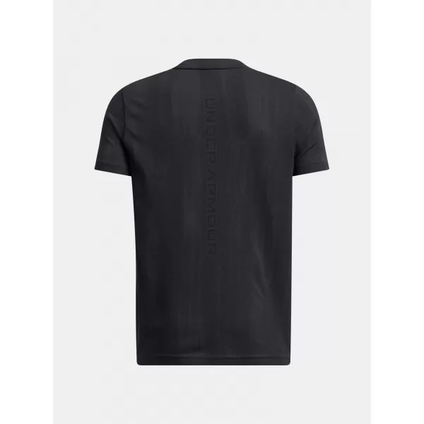  Majica za dječake UNDER ARMOUR VANISH SEAMLESS SS 1388130-001 CRNA 