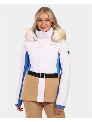 Ženska skijaška jakna KILPI CARRIE-W ZL0108KI BIJELA