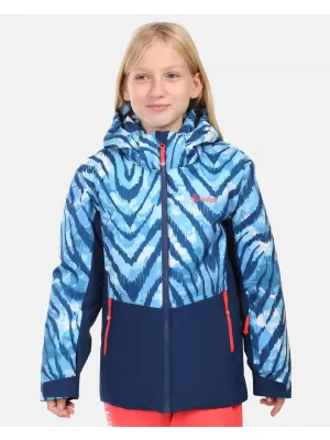 Djevojka skijaška jakna KILPI SAMARA-JG ZJ0112KI TAMNOPLAV