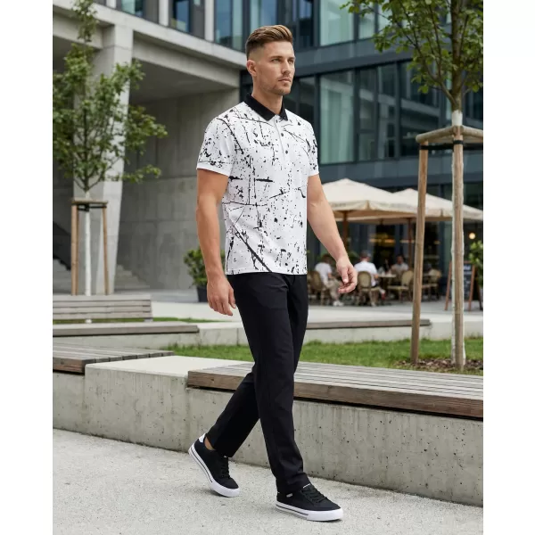  Muške hlače ALTISPORT ATS TROUSER CLASSIC-FIT CRNA 