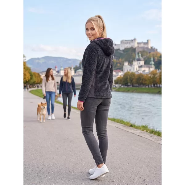  Ženski sweatshirt ALTISPORT ACERA CRNA 