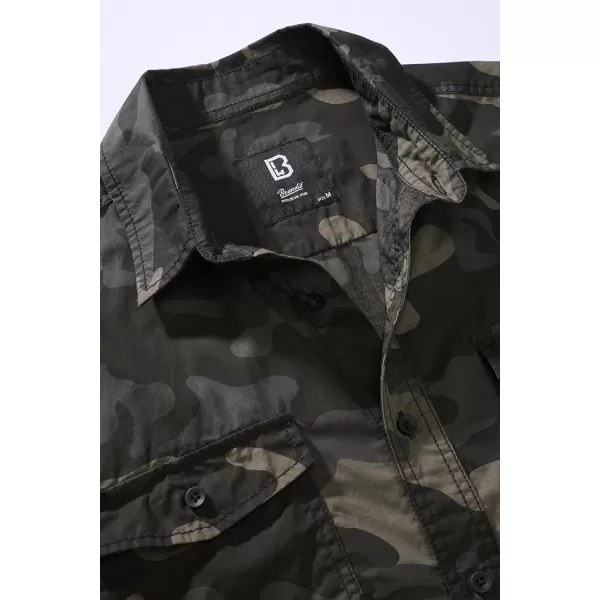  Košulja BRANDIT 4012 TAMNOCAMO 