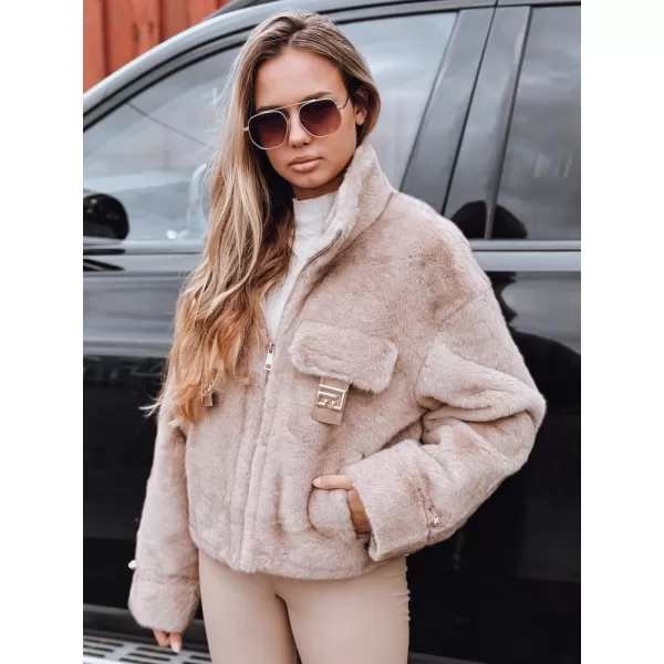  Ženska jakna DSTREET TY5248 BEŽ 