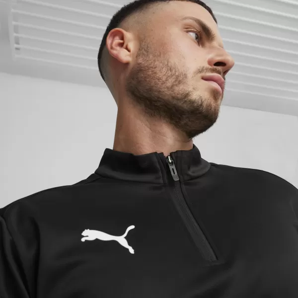  Košulja PUMA TEAMGOAL TRAINING 1/4 ZIP TO 658629_03 PUMA CRNO/BIJELO/TAMNO SIVO 