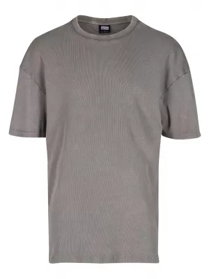 Muška majica kratkih rukava URBAN CLASSICS TB7346 ČELIČNO SIVA
