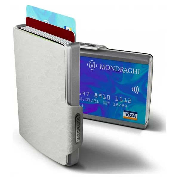  Novčanik MONDRAGHI SAFFIANO SREBRO 