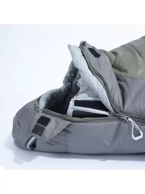 Vreća za spavanje PENTAGON MUMMY SLEEPING BAG 360GR/M² D19003 SMEĐE SIVA/MJEŠ