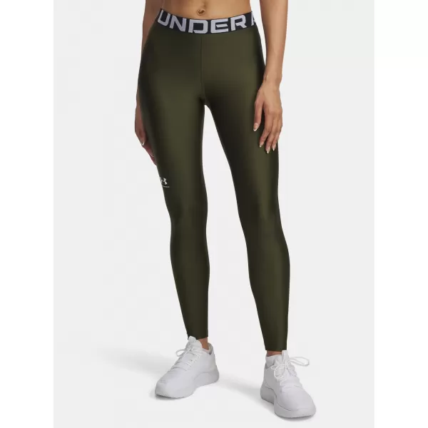  Ženske tajice UNDER ARMOUR UA HG LEGGING 1383559-308 ZELENA 