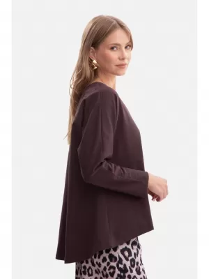 Ženska bluza BEWEAR B304 TAMNA ČOKOLADA