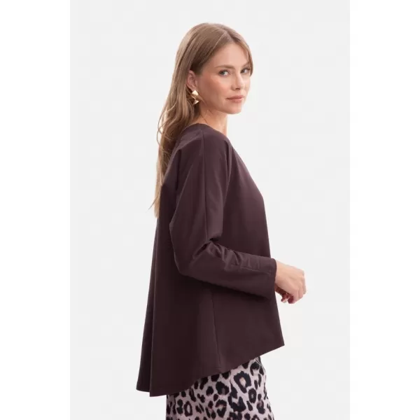  Ženska bluza BEWEAR B304 TAMNA ČOKOLADA 
