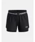 Kratke hlače za djevojčice UNDER ARMOUR UA TECH PLAY UP 2N1 SHORT 6004985-005 CRNA