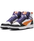 Dječje cipele PUMA REBOUND V6 MID JR 39383134 PUMA WHITE/ORANGE GLO/CRNA