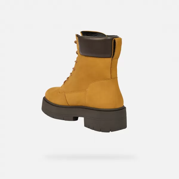  Ženske cipele GEOX SPHERICA EC7 G009696 JANTAR 