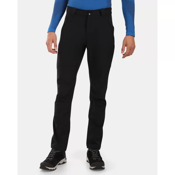  Muške softshell hlače KILPI TIDE-M ZM0411KI CRNI 