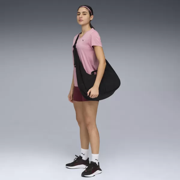  Košulja PUMA W TAD ESSENTIAL VNECK TEE 52589065 ISPUNJENA RUŽIČASTA 