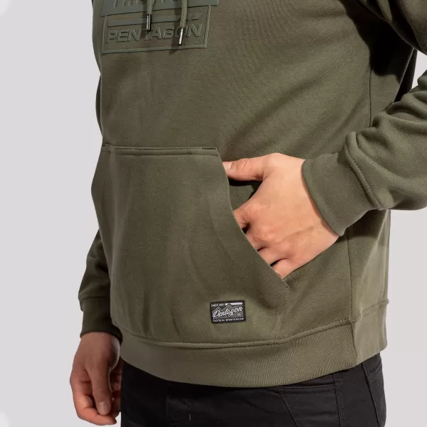  Majica PENTAGON PHAETON HOOD SWEATER K09021-DT 83 SPRINGBOK ZELENA 