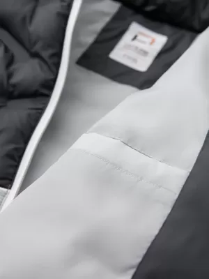 Jakna OMBRE OM-JALP-0206 GRAFIT I BIJELI