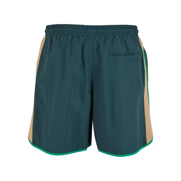  Muške kratke hlače za plivanje URBAN CLASSICS TB7348 TAMNOZELENE BOJE 