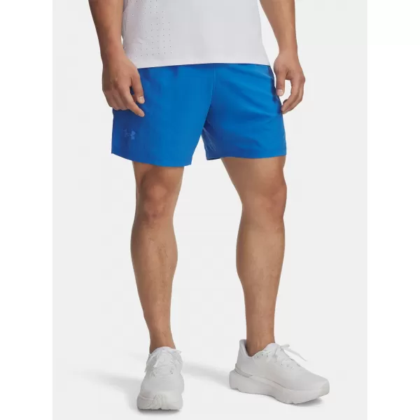  Muške kratke hlače UNDER ARMOUR UA LAUNCH PRO 2N1 7 SHORTS PLAVA 