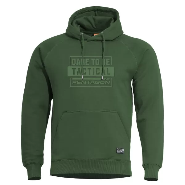  Majica PENTAGON PHAETON HOOD SWEATER K09021-DT 83 SPRINGBOK ZELENA 