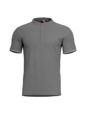 majica PENTAGON LEVANTES HENLEY T-SHIRT STRIPES K09025 VUK/SIVI