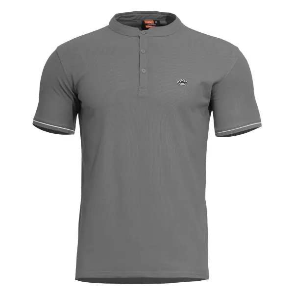  majica PENTAGON LEVANTES HENLEY T-SHIRT STRIPES K09025 VUK/SIVI 