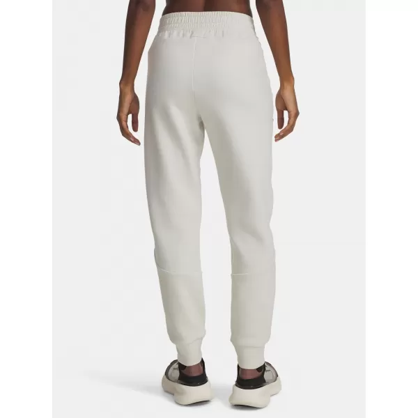 Ženske trenirke UNDER ARMOUR UNSTOPPABLE FLC JOGGER 1379846-110 BIJELA 