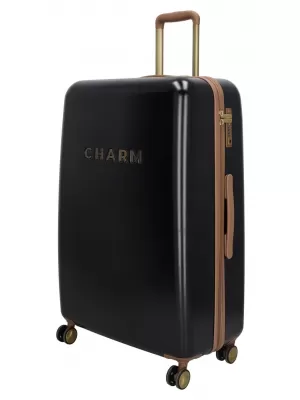 Kofer CHARM LONDON CAPETOWN L CRNA