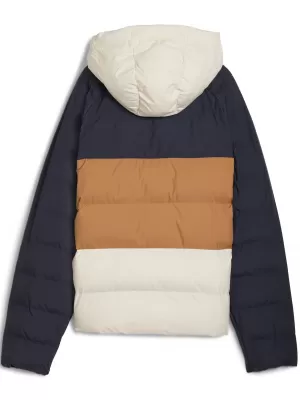 Dječja jakna PUMA SYNTHETIC HOODED PUFFER JACKET 68840416 NOVA MORNARICA