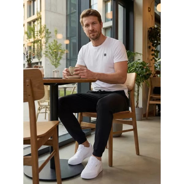  Muške hlače ALTISPORT ATS JOGGER CLASSIC - FIT CRNA 