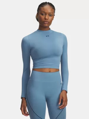 Ženska majica kratkih rukava UNDER ARMOUR UA VANISH SEAMLESS LS 6000645-418 PLAVA