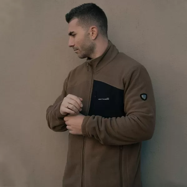  Muški sweatshirt PENTAGON ATHOS 2.0 MEN΄S FLEECE JACKET K08047 KOJOT 