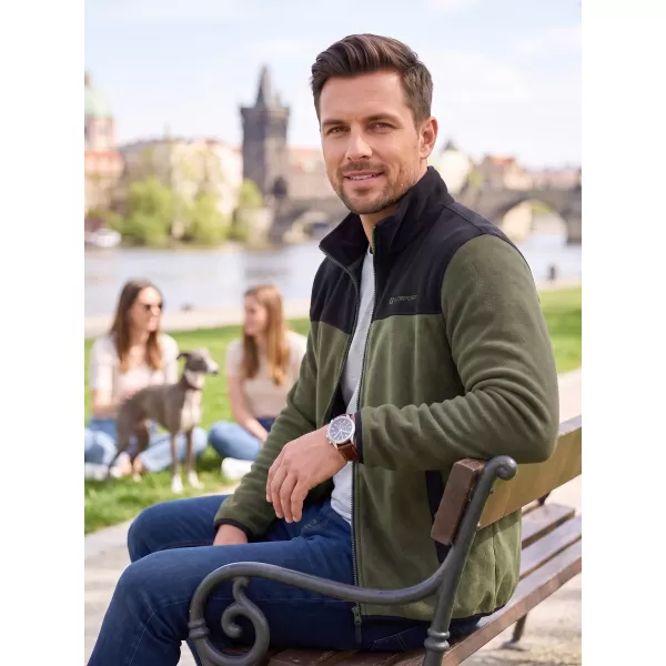  Muška majica od flisa ALTISPORT GAMEL KAKI 
